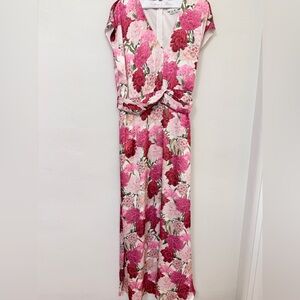 Sachin + Babi Pink Floral Maxi Dress